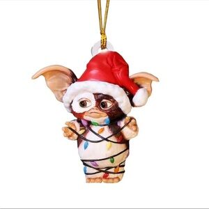❤️ Gremlins Gizmo 
Christmas Ornament